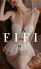 FIFI LULU WHITE TUTU CORSETTE SET