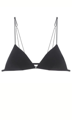 BLACK MICRO BRALETTE