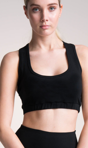 BLISS BLACK MODAL BRA TOP